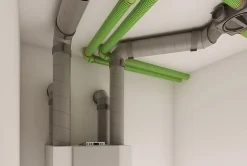 Conduit isolé - Longueur : 1.00 m - Diamètre : 160
