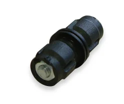 Connecteur 180° profilé rond et tube rond Diall 16 mm