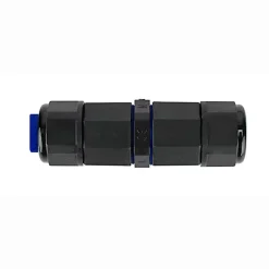 Connecteur de câble étanche IP68 3 fils noir