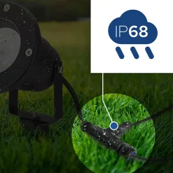 Connecteur de Câble Étanche, IP68, en T, 0,5-2,5 mm², 16 A, 250 V, 2 pcs