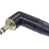 Connecteur Jack 3.5mm stéréo coudé NEUTRIK