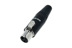 Connecteur mini XLR 3 points femelle REAN