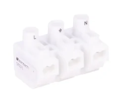 Connectique de luminaire / domino 3 pôles - Zenitech