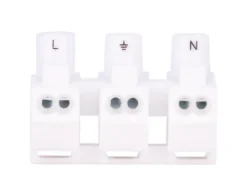 Connectique de luminaire / domino 3 pôles - Zenitech