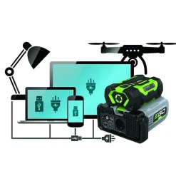 Convertisseur de courant transportable à batterie EgoPower PAD5000E