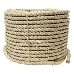 Corde beige polypropylène 50m, Diamètre18mm