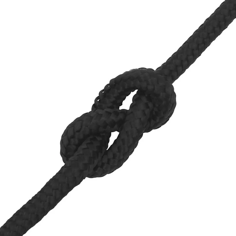Corde de bateau Noir complet 14 mm 50 m Polypropylène