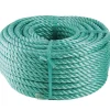 Corde en polyester verte 40m, Diamètre10mm