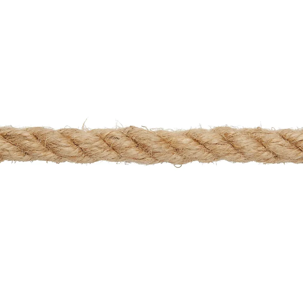 Corde torsadée en jute DIALL ø14 mm, 10 m