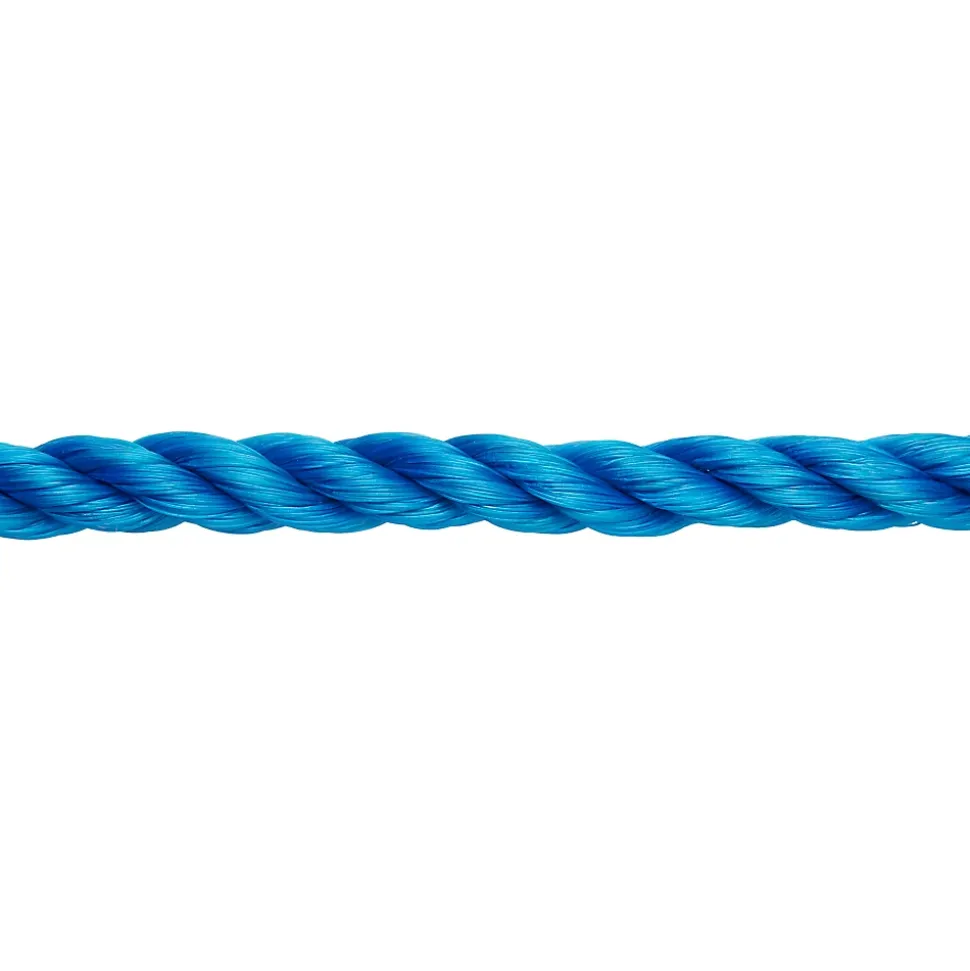 Corde torsadée en polypropylène bleue Diall ø12 mm, 7.5 m