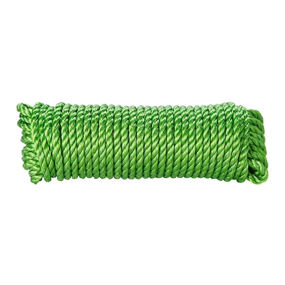 Corde torsadée en polypropylène verte Diall ø10 mm, 15 m
