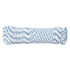 Corde torsadée en polypropylène blanche et bleue Diall ø5mm, 20 m