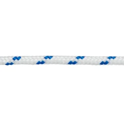 Corde torsadée en polypropylène blanche et bleue Diall ø5mm, 20 m