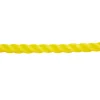 Corde torsadée en polypropylène jaune DIALL ø8 mm, 100 m