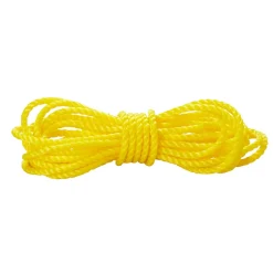 Corde torsadée en polypropylène jaune DIALL ø8 mm, 100 m