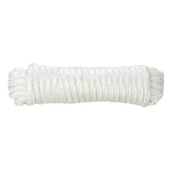 Corde tressée en nylon blanc Diall ø12 mm, 10 m
