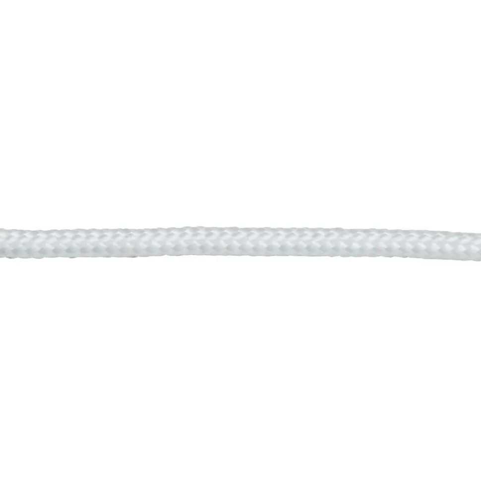 Corde tressée en polypropylène blanche DIALL ø4 mm, 20 m