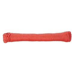 Corde tressée en polypropylène rouge Diall ø2.8 mm, 20 m