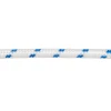 Corde tressée en polypropylène blanche et bleue ø 10 mm, 7.5 m