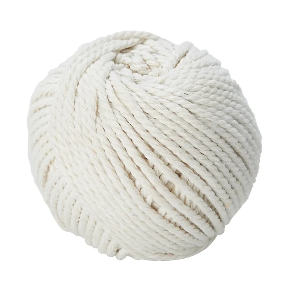 Cordeau de maçon en fil de coton blanc DIALL ø2.5 mm, 30 m