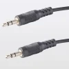 Cordon audio Jack 3.5 Mâle / Mâle noir Blyss Or, 1.5 m