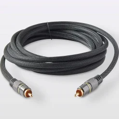 Cordon audio RCA Mâle / Mâle Blyss Or, 3 m