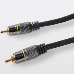 Cordon audio RCA Mâle / Mâle Blyss Or, 3 m
