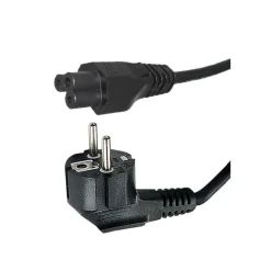 Cordon d'alimentation - 1 fiche (2 P+T) M / prise C5 F - pour bloc d'alimentation externe de PC - noir - 3m