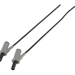 Cordon de mesure de sécurité 4 mm banane mâle - 1000 V, 10 A, accessoire de mesure électricien, garantie 3 ans.