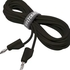 Cordon de mesure ultra-flexible 4 mm banane mâle - 10 A, accessoire de mesure pour électricien, garantie 3 ans.