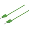 Cordon de mesure ultra-flexible 4 mm banane mâle - 10 A, accessoire de mesure pour électricien, garantie 3 ans.