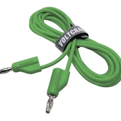 Cordon de mesure ultra-flexible 4 mm banane mâle - 10 A, accessoire de mesure pour électricien, garantie 3 ans.