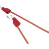 Cordon de mesure ultra-flexible 4 mm banane mâle - 10 A, accessoire de mesure pour électricien, garantie 3 ans.