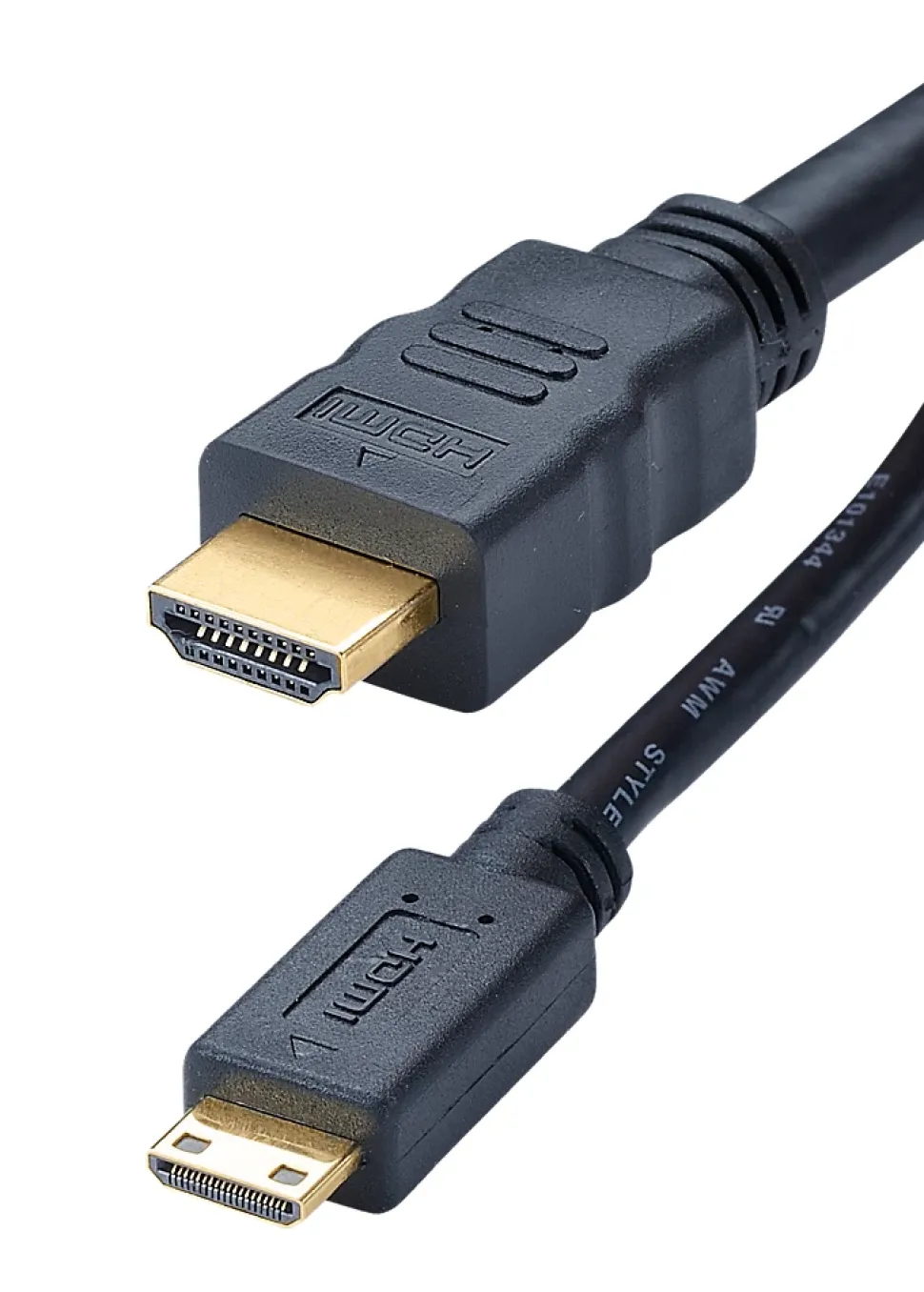 Cordon HDMI A mâle / HDMI C mâle