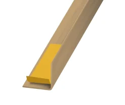 Cornière adhésive PVC chêne 20 x 20 mm, 2,5 m