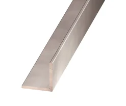 Cornière alu anodisé coloris inox 30 x 30 mm, 2 m
