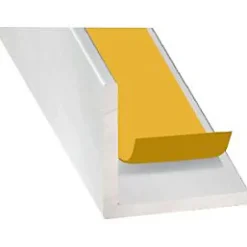 Cornière aluminium auto-adhésive 20 x 20 mm, 1.30 m