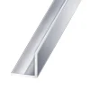 Cornière aluminium brillant 10 x 10 mm, 2,5 m