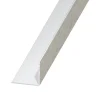 Cornière aluminium brossé 20 x 10 mm, 2,5 m