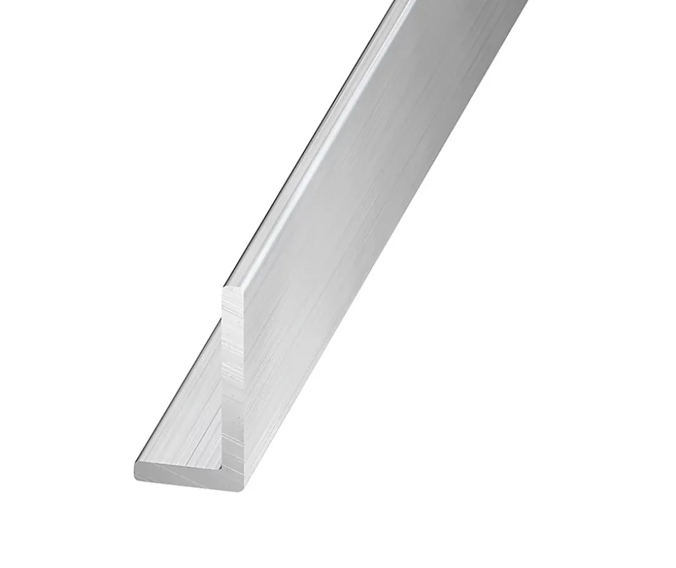 Cornière aluminium brut 20 x 15 x 1,5 mm, 2,50 m