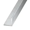 Cornière aluminium brut 20 x 20 mm, 1 m