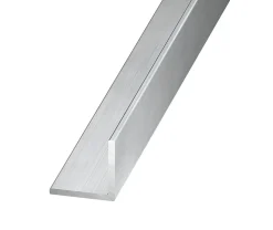 Cornière aluminium brut 50 x 50 x 2 mm, 2,50 m