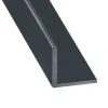 Cornière égale aluminium anthracite 25 x 25mm, L. 2,5 m CQFD