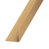 Cornière égale PVC chêne clair 20 x 20 mm, 2 m
