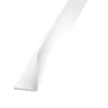 Cornière inégale PVC blanc 15 x 25 mm, 1 m