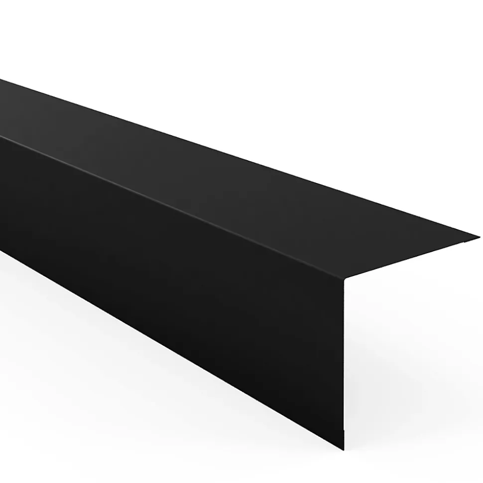 Cornière pour bardage et parement M50 Le Profileur Français noir mat 50x50x2300 mm