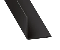 Cornière PVC anthracite 30 x 30mm, L. 2,6 m CQFD