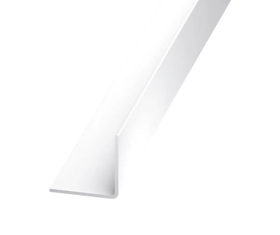 Cornière PVC blanc 60 x 60 mm, 2,5 m