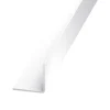 Cornière PVC blanc 30 x 30 mm, 1,3 m