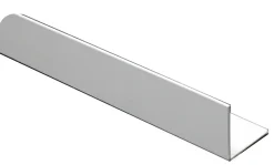 Cornière PVC blanc 10 x 10 mm, 1 m Polychlorure de vinyle (PVC)